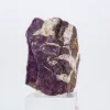 Portugese purpuriet – Ruw fosfaatspecimen op standaard - 2